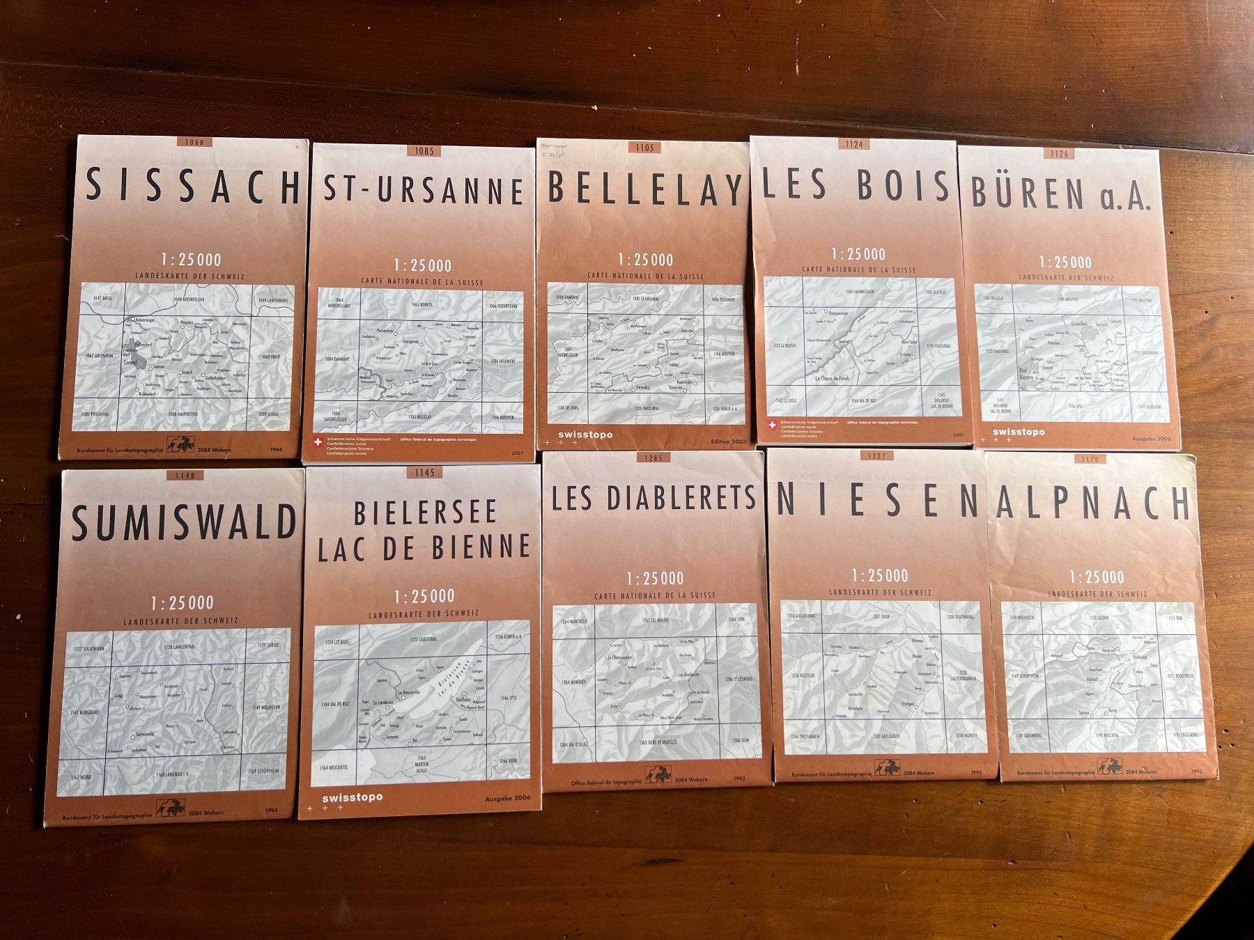 Cartoline: cartes 1:25000 – Usato da Courrendlin venduto da john777