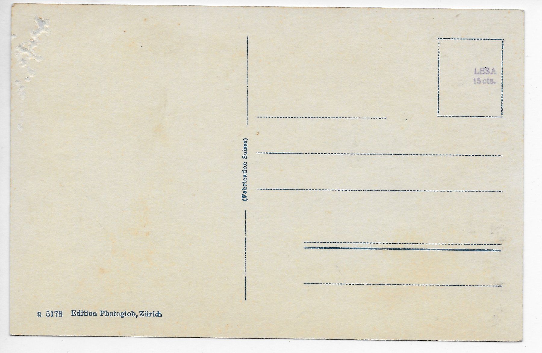 Cartoline postali: Ansicht von Glarus – Usato da Hefenhofen venduto da Richsalz 1