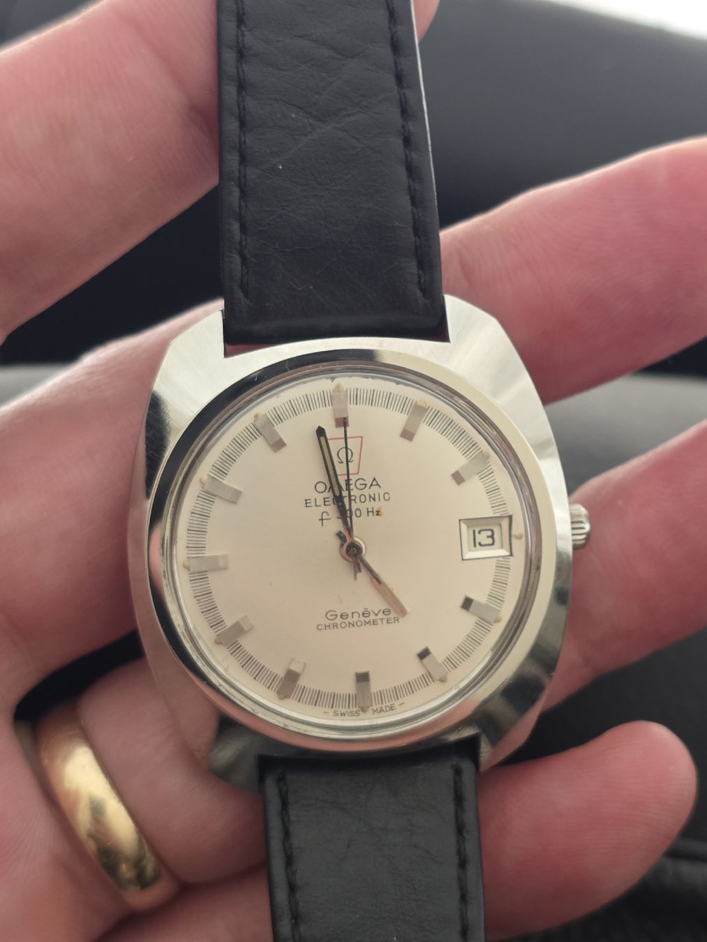 Omega Orologi: Montre Omega Genève Chronometer Electronique – Usato da Grand-Lancy venduto da Precision-GE 7