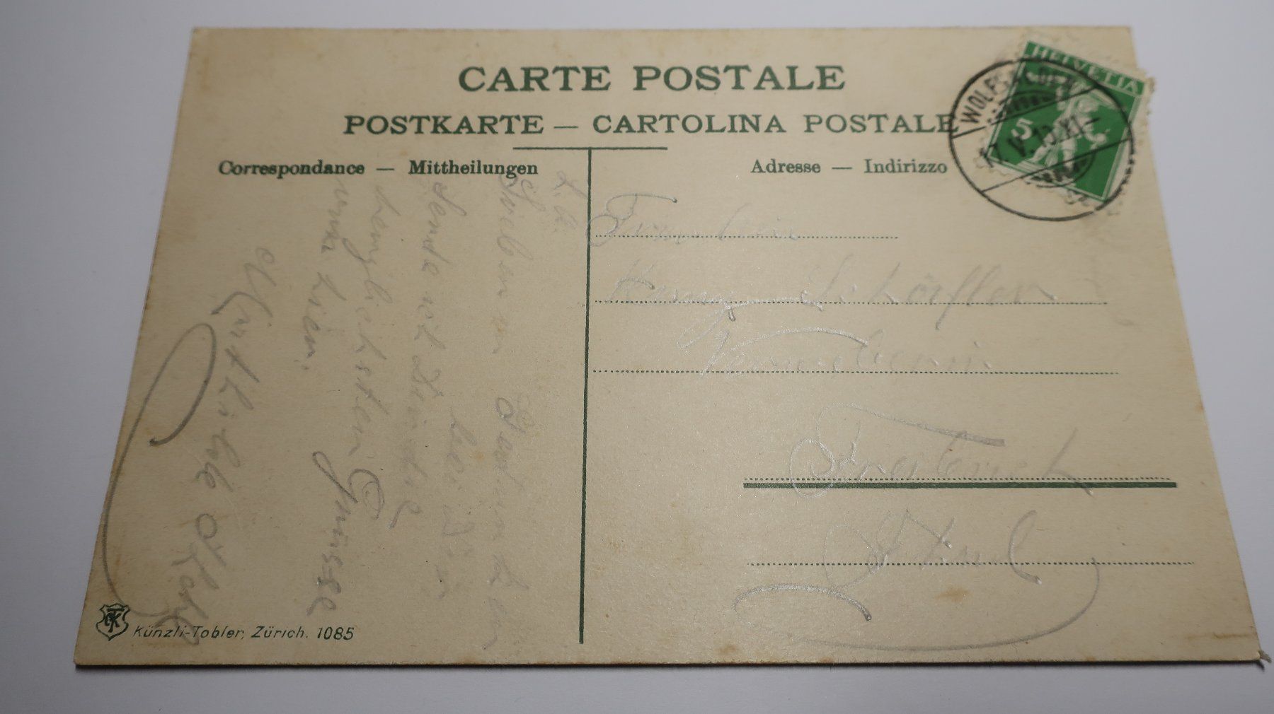 Ansichtskarten: Heiden Generalansicht  1910 – Gebraucht aus Cormoret von Pascalll2001 3