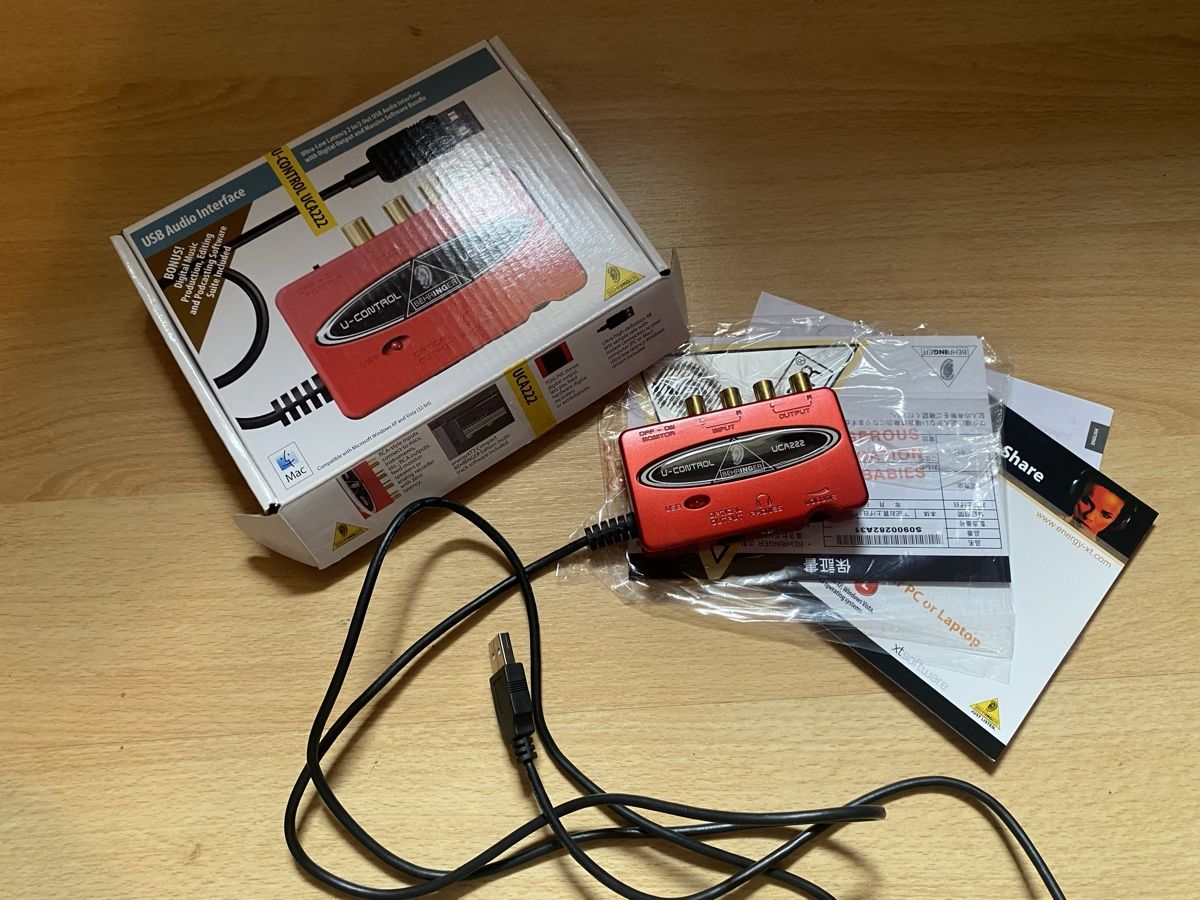 Behringer Equalizzatori: Interface USB-audio Behringer UCA-222 – Usato da Rochefort venduto da runeii