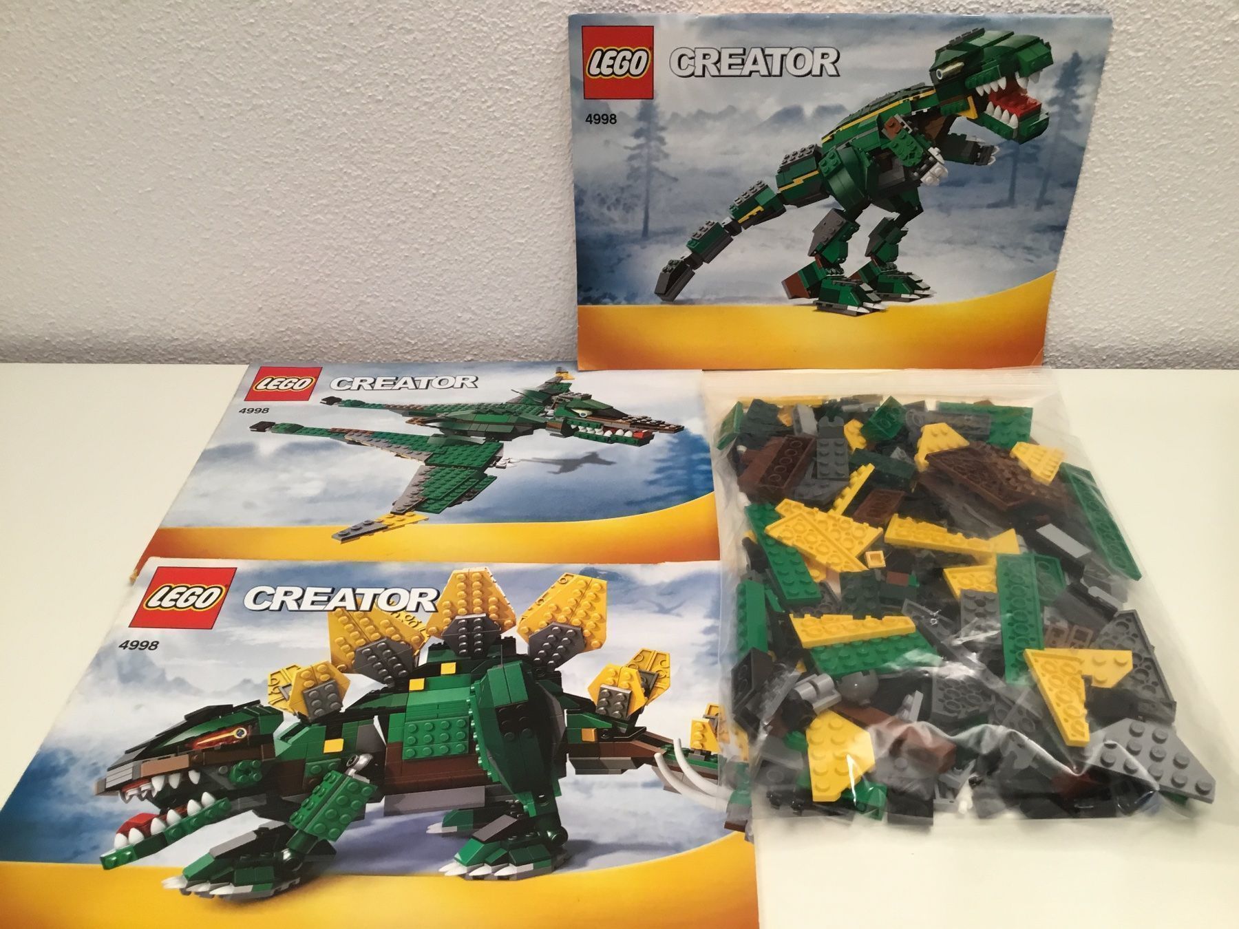 Lego Spielzeuge: Lego Creator 4998 T-Rex Stegosaurus Pteranodon von 2008 – Gebraucht aus Willisau von BettyBond 7
