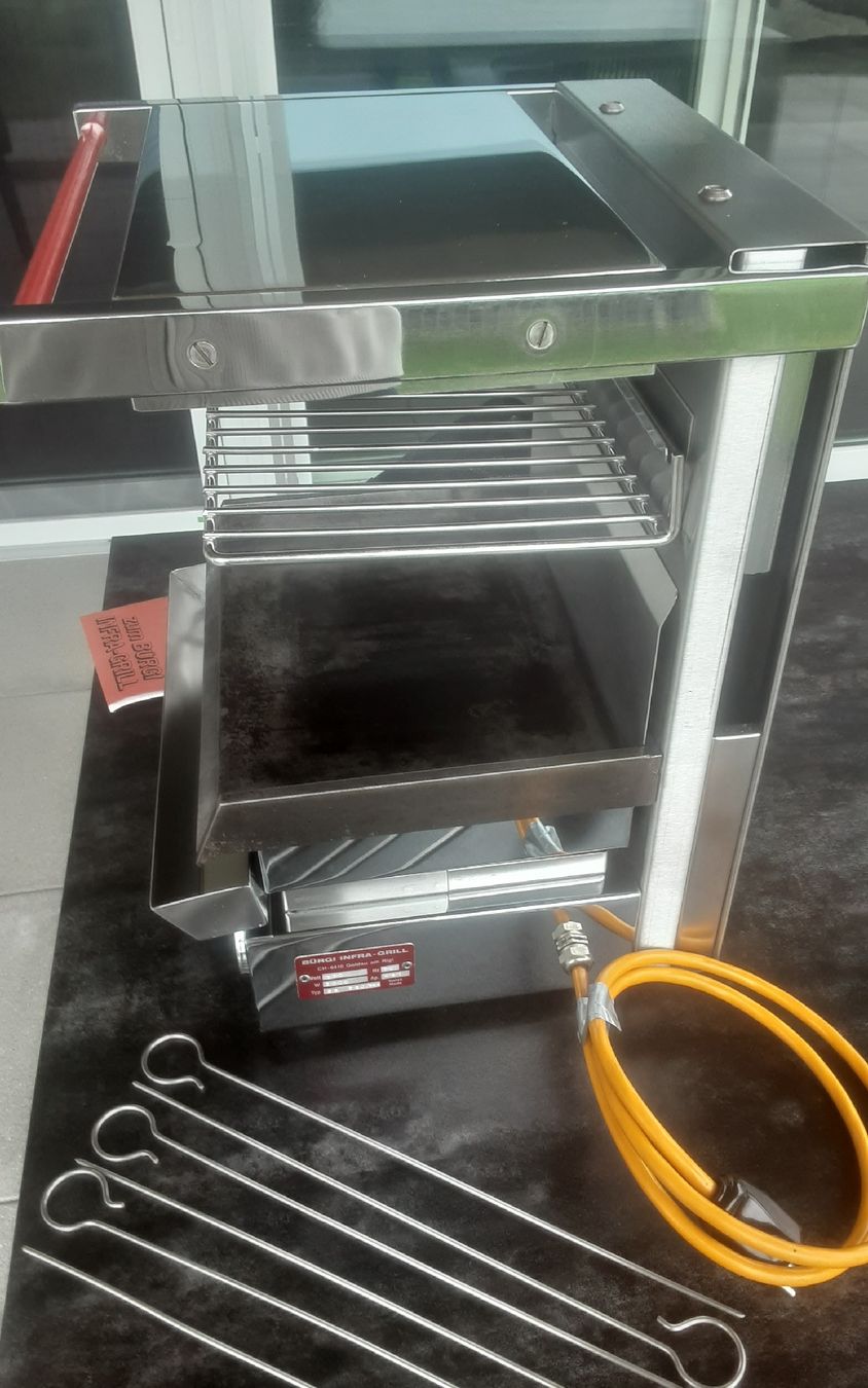 Griglie: BÜRGI INFRA GRILL 230V – Usato da Ueberstorf venduto da Erikali333 1