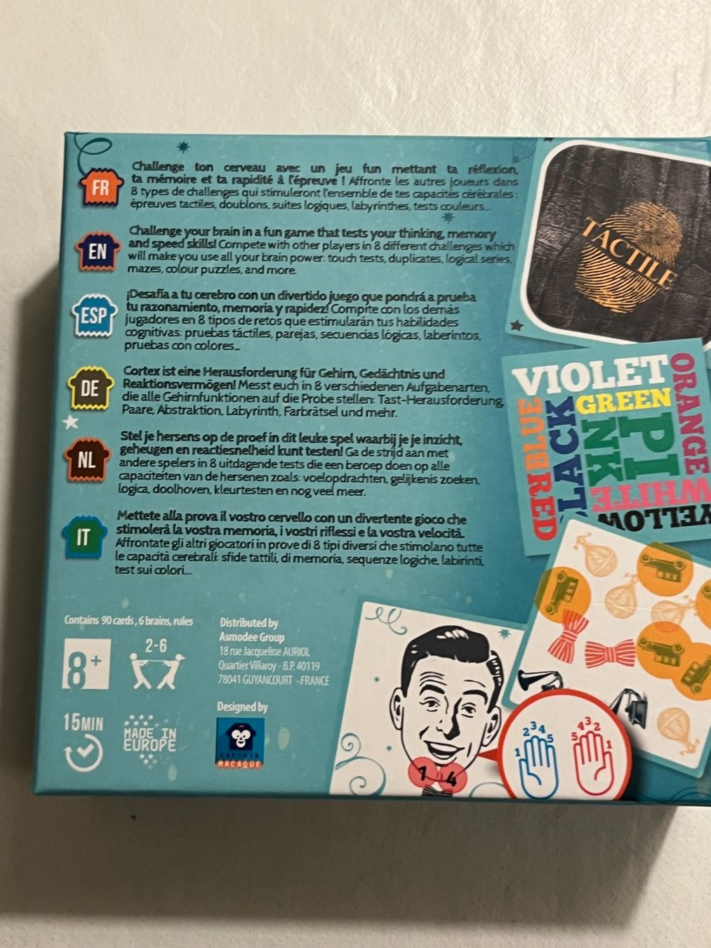 Spiele: 🧠 Cortex Challenge Asmodee – Jeu de Mémoire dès 8 ans – Gebraucht aus Lausanne von charlie_lau24 6