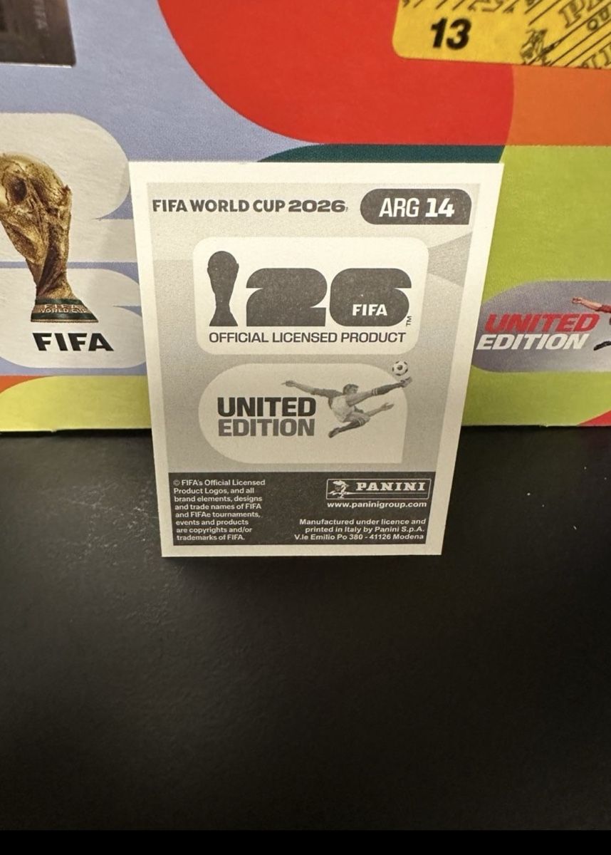 Panini Carte collezionabili: ARG 14 - Panini WM 2026  – Nuovo (secondo la descrizione) da Kreuzlingen venduto da Bes-GamingCollection 1