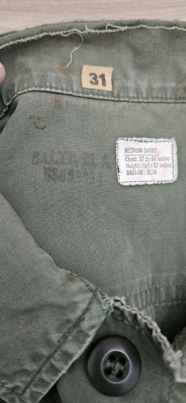US Army Uniformi: vietnam war us air force jungle jacket – Usato da Venthône venduto da piz_py9h 2
