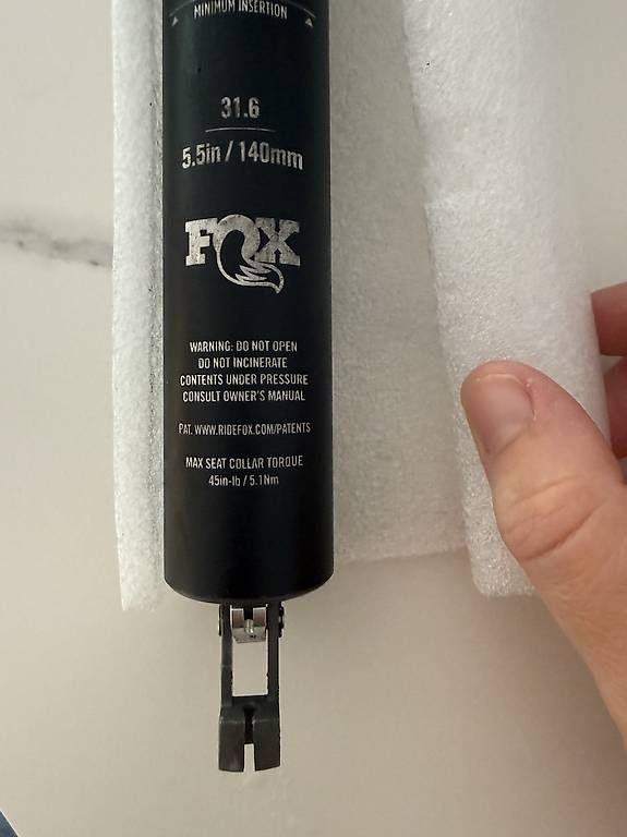 Fox Pezzi di ricambio: Fox Transfer Sattelstütze 31.6, 140mm – Usato da Dussnang venduto da stina1988 1