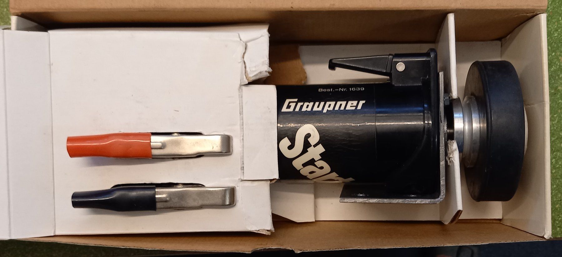 Graupner Modellismo RC: Graupner Starter 12V=, Nr. 1639 – Usato da Thun venduto da Dozzerli 4