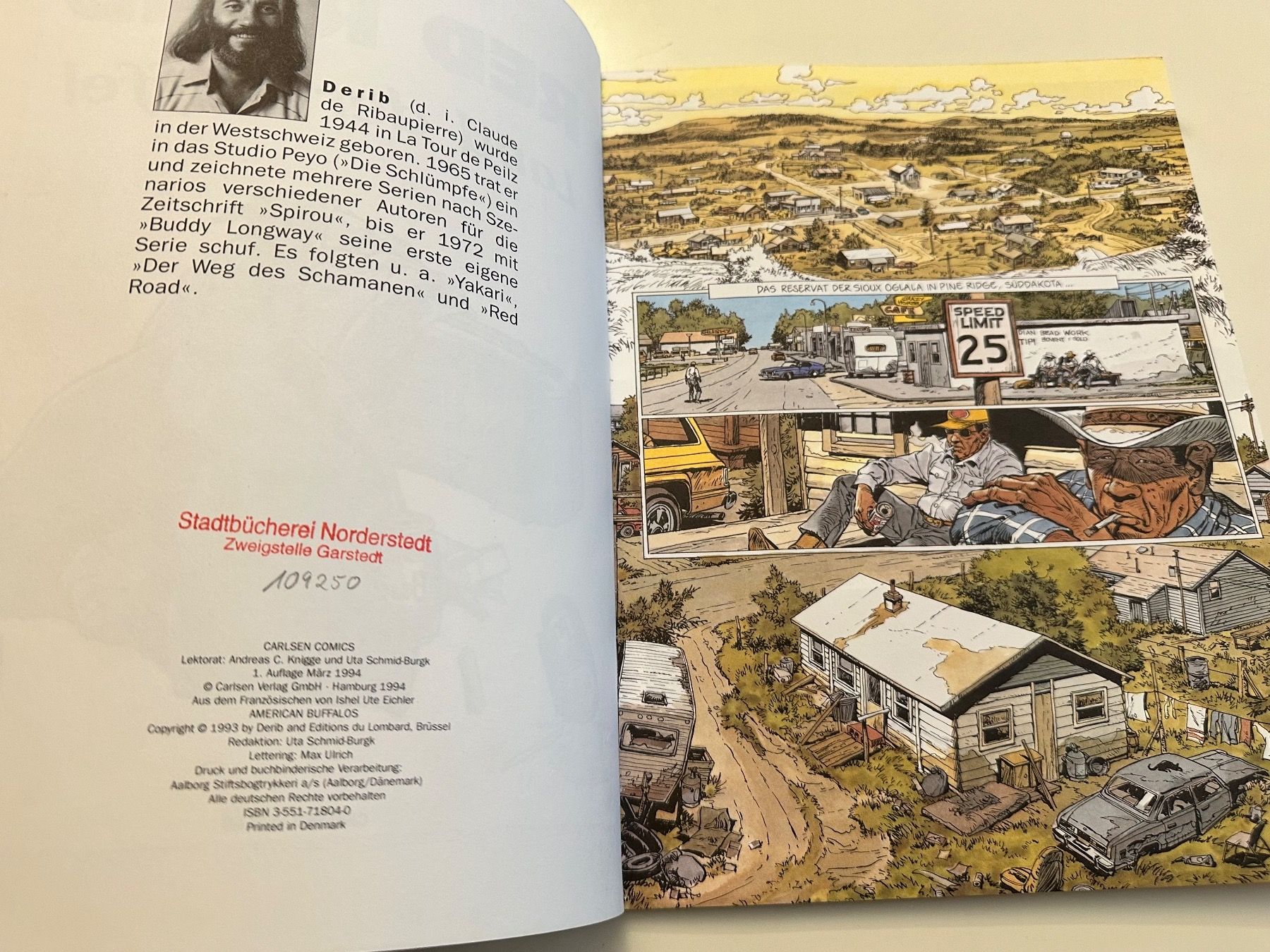 Fumetti: RED ROAD 1 - LAND DER BÜFFEL - DERIB – Usato da Münsingen venduto da Ganjam 3