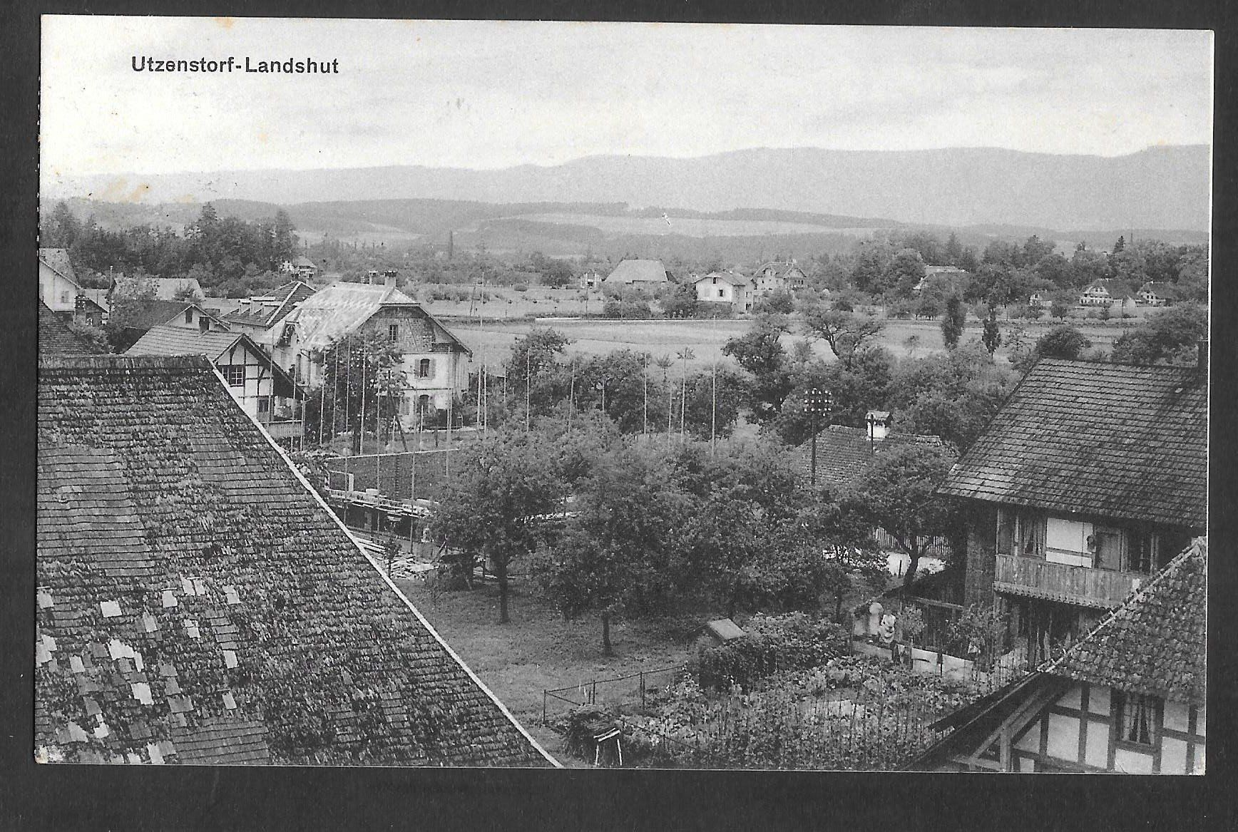 Cartes postales: Utzenstorf - Landshut Teilansicht – D'occasion à Olten par clotaldi