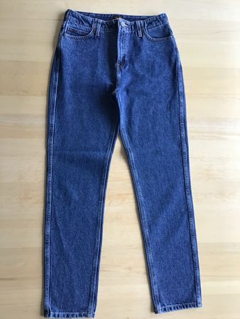 Jean Lee taille haute Mom Fit W28 L33 - Super état!