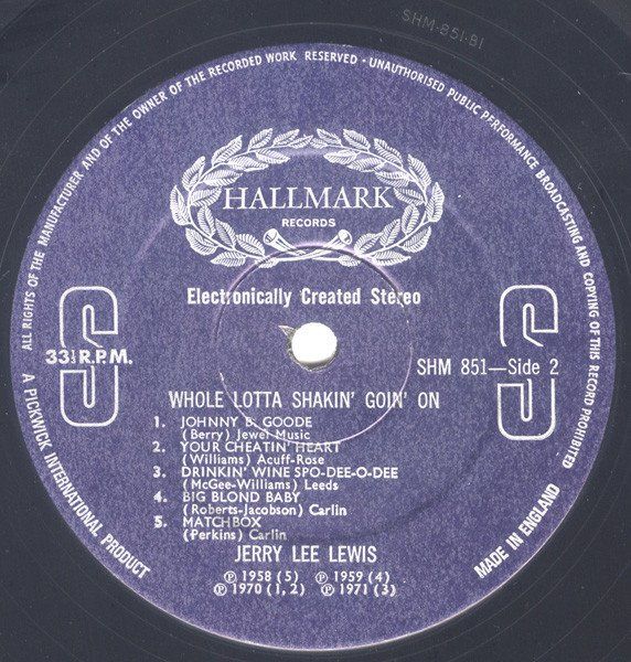Schallplatten: Jerry Lee Lewis – Neu (gemäss Beschreibung) aus Aeschi SO von Stones55 3