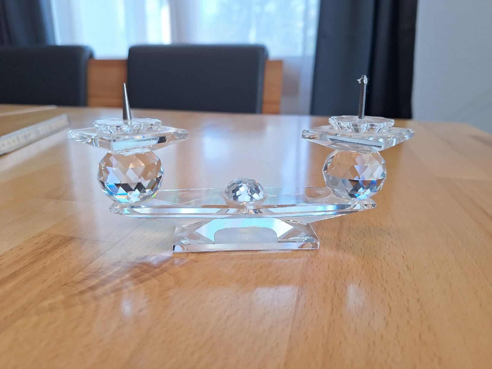 Verres: Swarofski Kerzenständer 3er – D'occasion à Vilters par Fleiflomi
