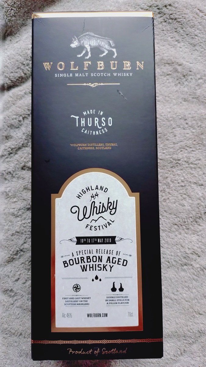 Wolfburn Bevande alcoliche: Wolfburn Highhland Whisky Festival – Nuovo e nell'imballaggio originale da Grüningen venduto da Stargazer
