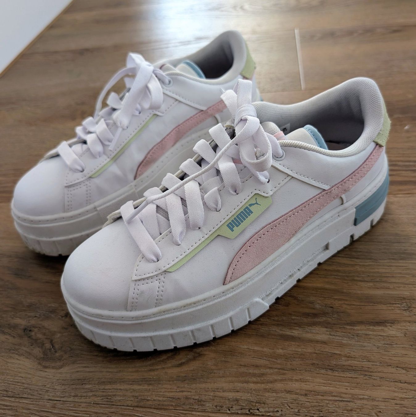 Puma Scarpe da donna: Puma Mayze Platform Sneaker Gr. 38.5 – Nuovo (secondo la descrizione) da Lachen SZ venduto da numberphile 1
