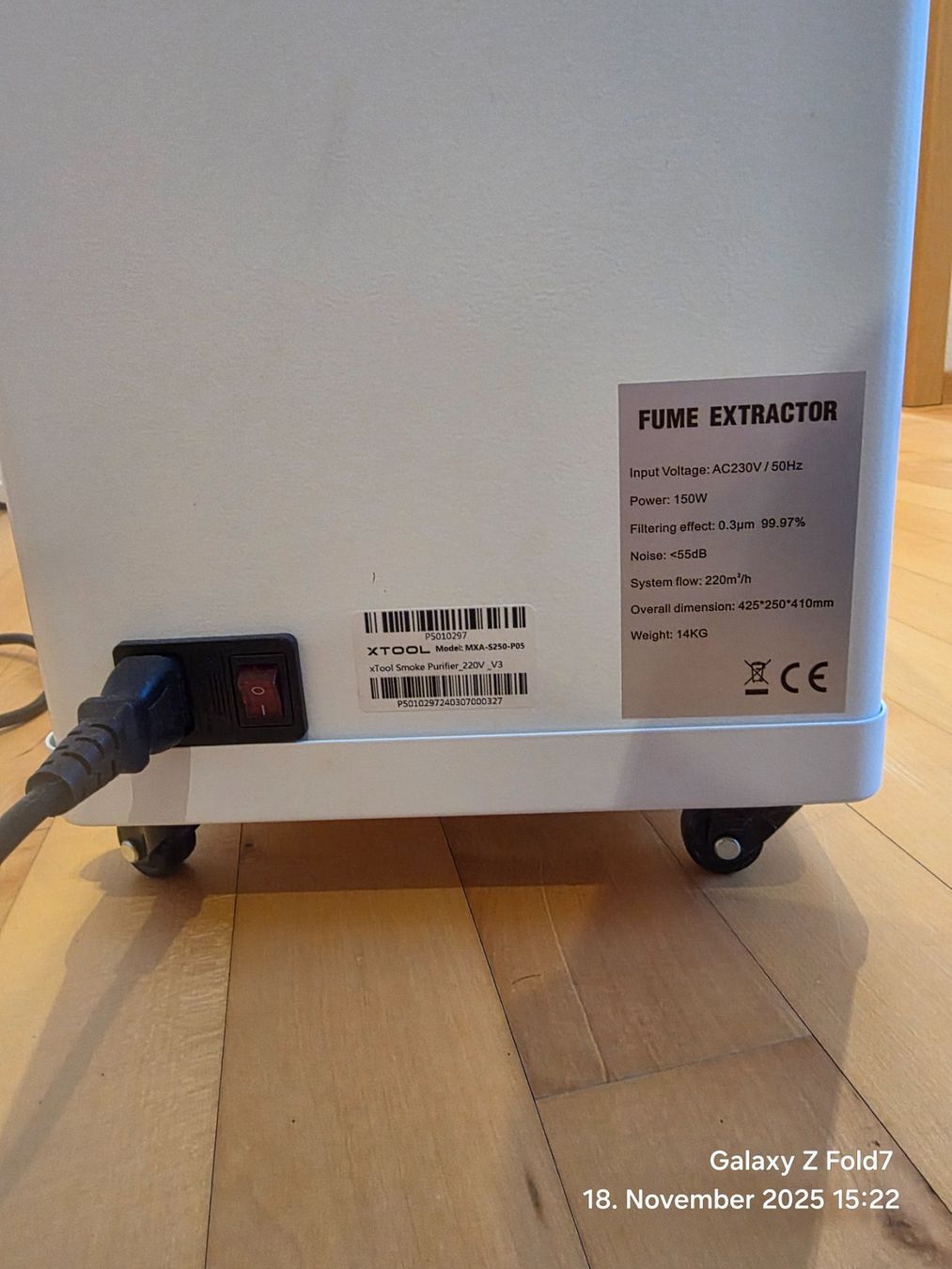 Purificatori d'aria: XTool Smoke Purifier V3, Neuwertig, Ideal für Lasercutter – Nuovo (secondo la descrizione) da Oeschgen venduto da Palme436 3