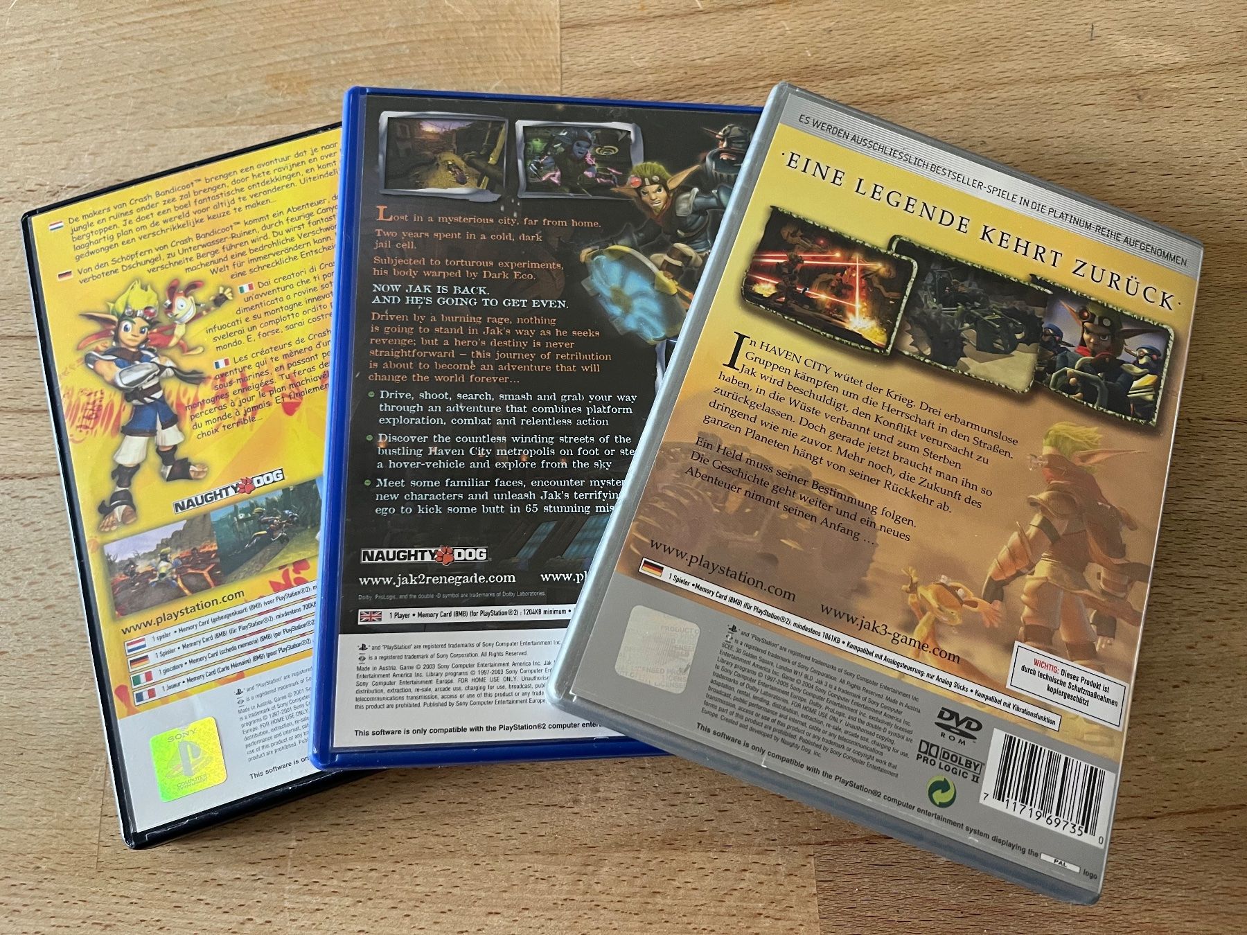 Sony Giochi: Jak and Daxter Trilogie für PS2 Bundle Konvolut – Usato da Thalwil venduto da ranx 2
