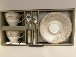 Geschirr Set Porzellan koreanische Teller Löffel Tassen 