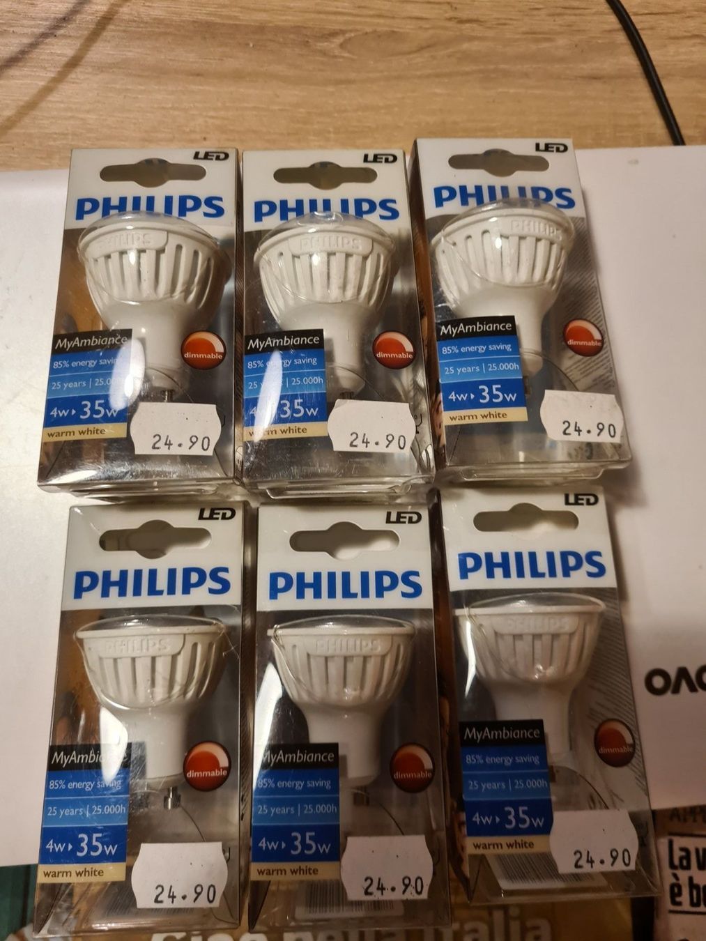 Philips Lampade: Glühbirnen – Nuovo e nell'imballaggio originale da Bitsch venduto da Bpetzi