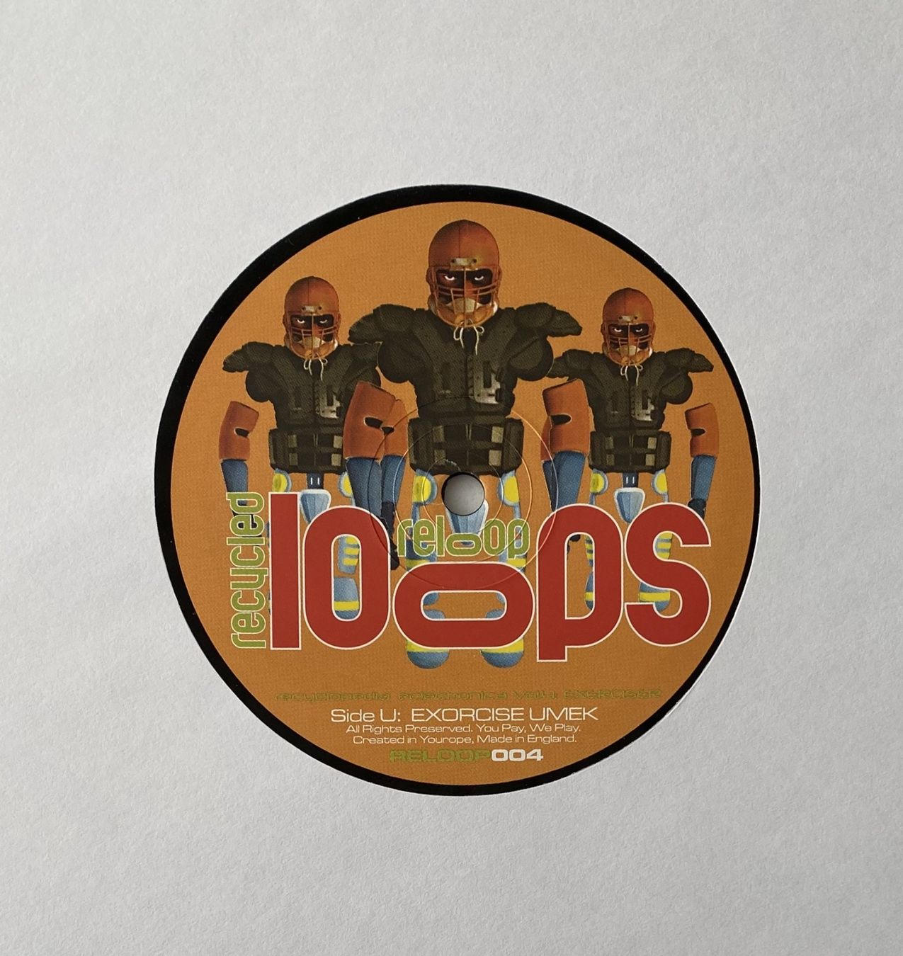 Dischi in vinile: Recycled Loops, Exerciser (Techno, Tech House) – Usato da Flums venduto da Empe1 2