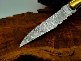 Laguiole Damast Messer Klappmesser echtes Damastmesser