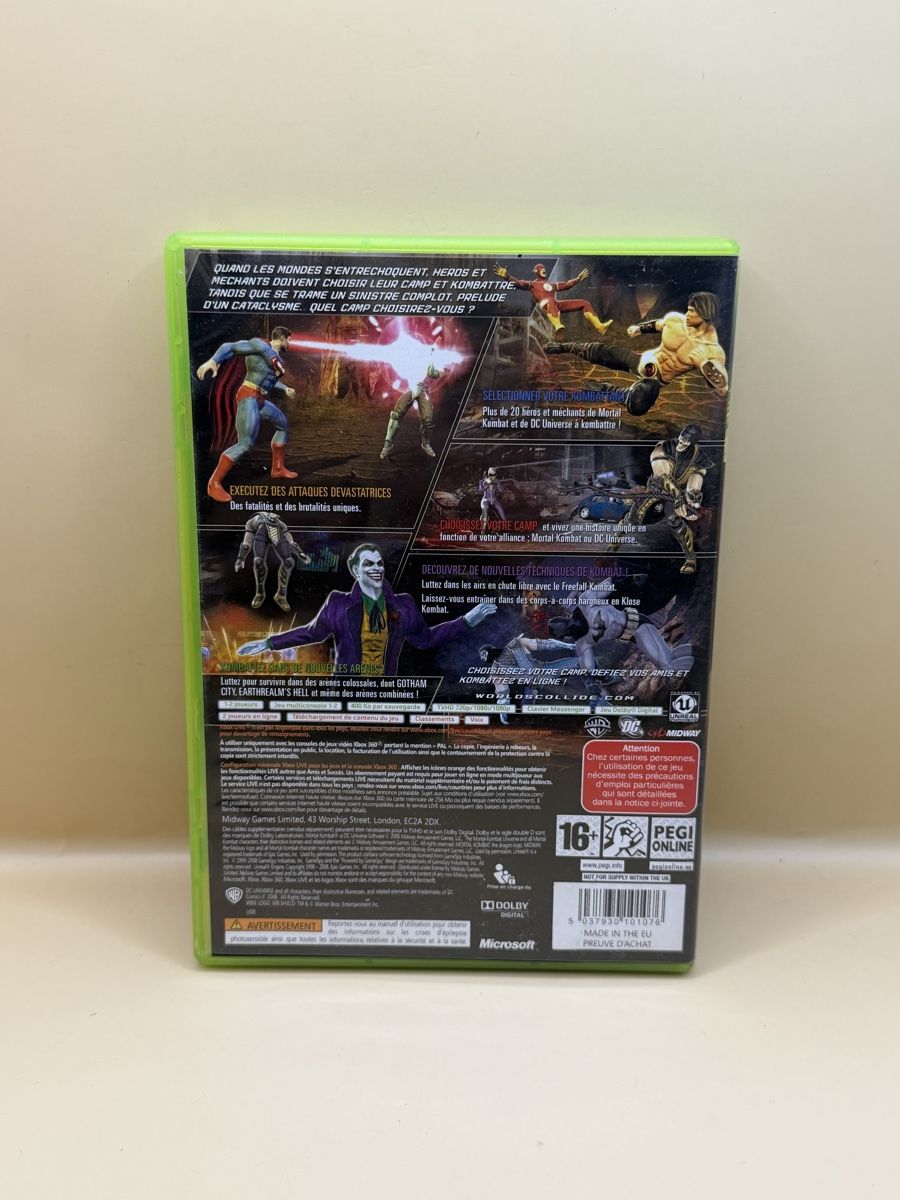 Giochi: Mortal Kombat vs DC Universe Xbox 360 – Usato da Genève venduto da sho_67qj 2