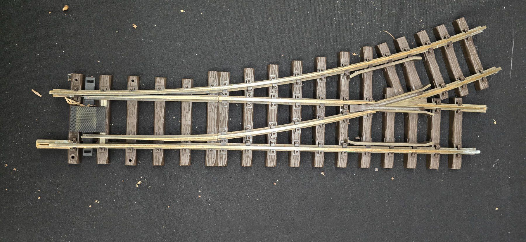 Märklin Modellini di ferrovie: Weichen 3er Set 120cm LGB – Usato da Russikon venduto da Pedro20 3