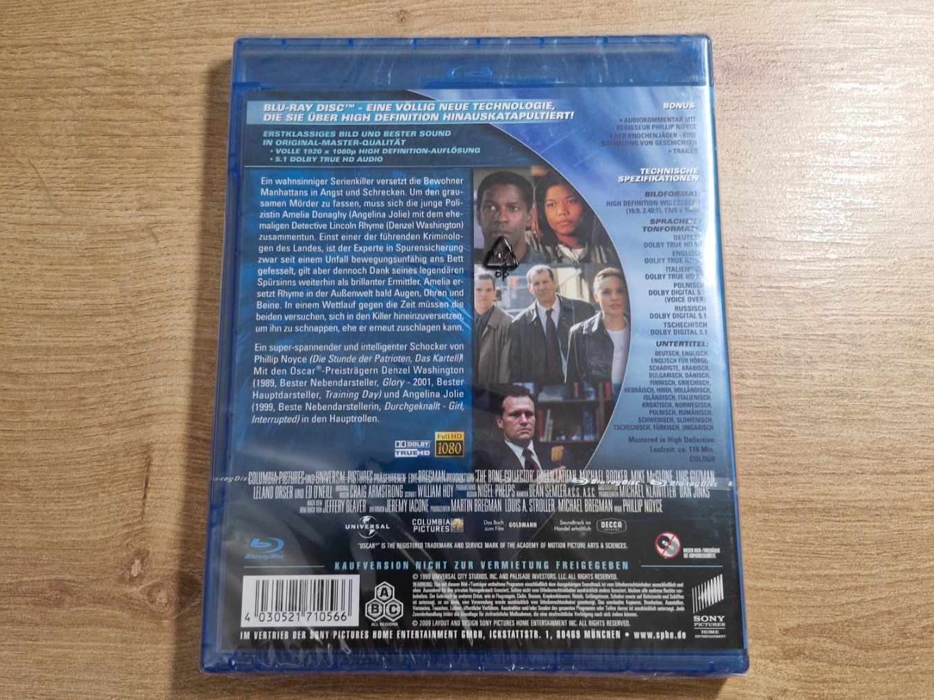 Alle DVDs: Der Knochenjäger (1999) – Neu und originalverpackt aus Pfungen von Whitie 1