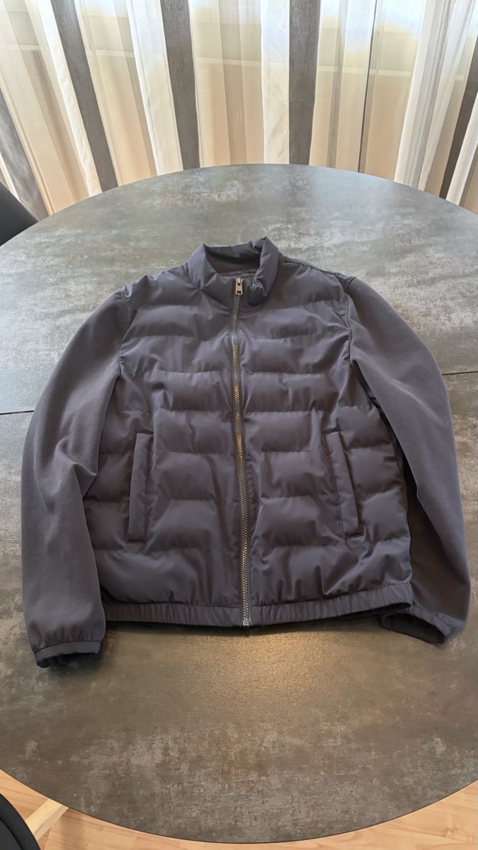 Giacche: Moderne Steppjacke Herren Dunkelblau Gr. S – Usato da Zürich venduto da mat_bcg2