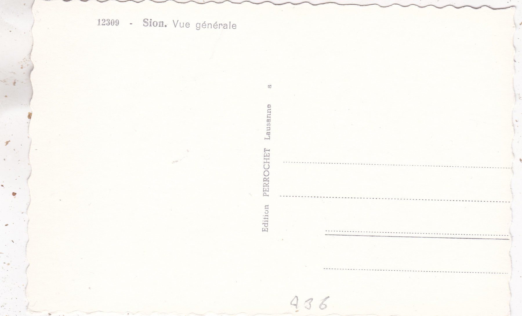 Cartoline postali: Sion – Usato da Herisau venduto da Lisegrat2008 1