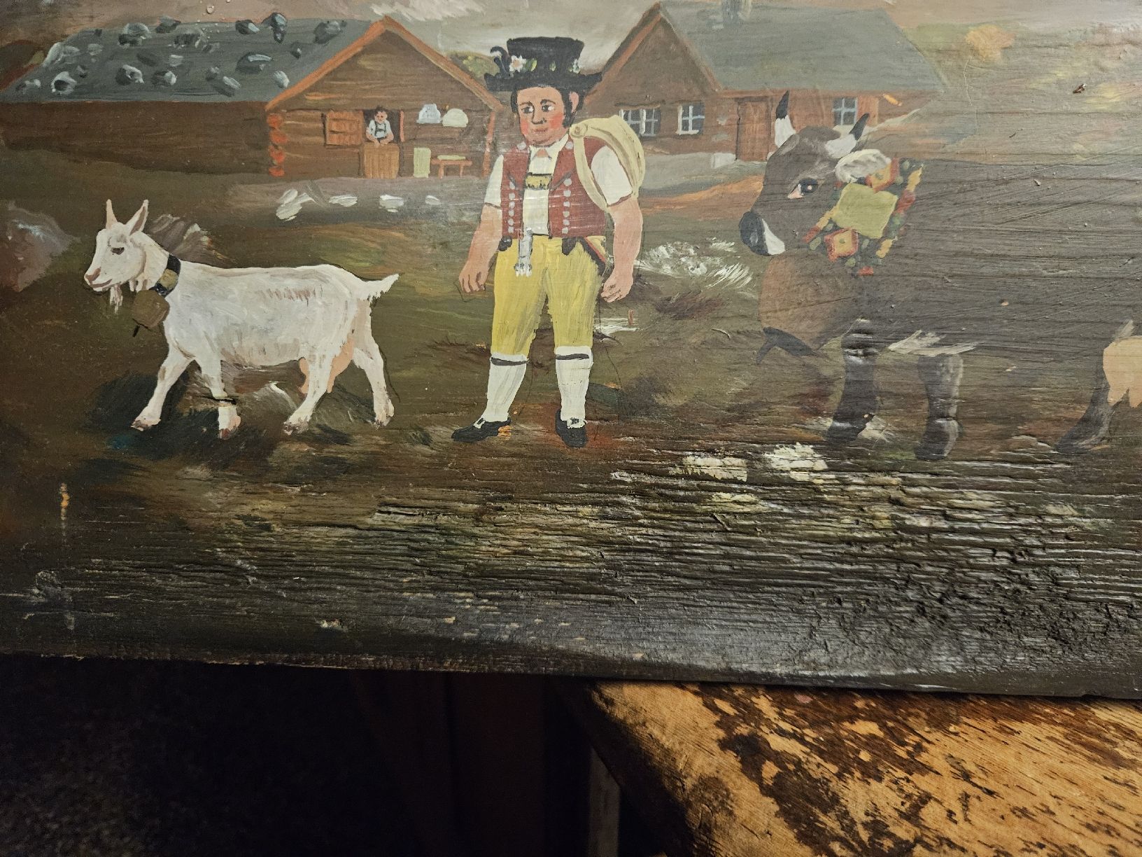 Tableaux: gemälde vetsch 1973 – D'occasion à Schwellbrunn par Omega-alpha 5