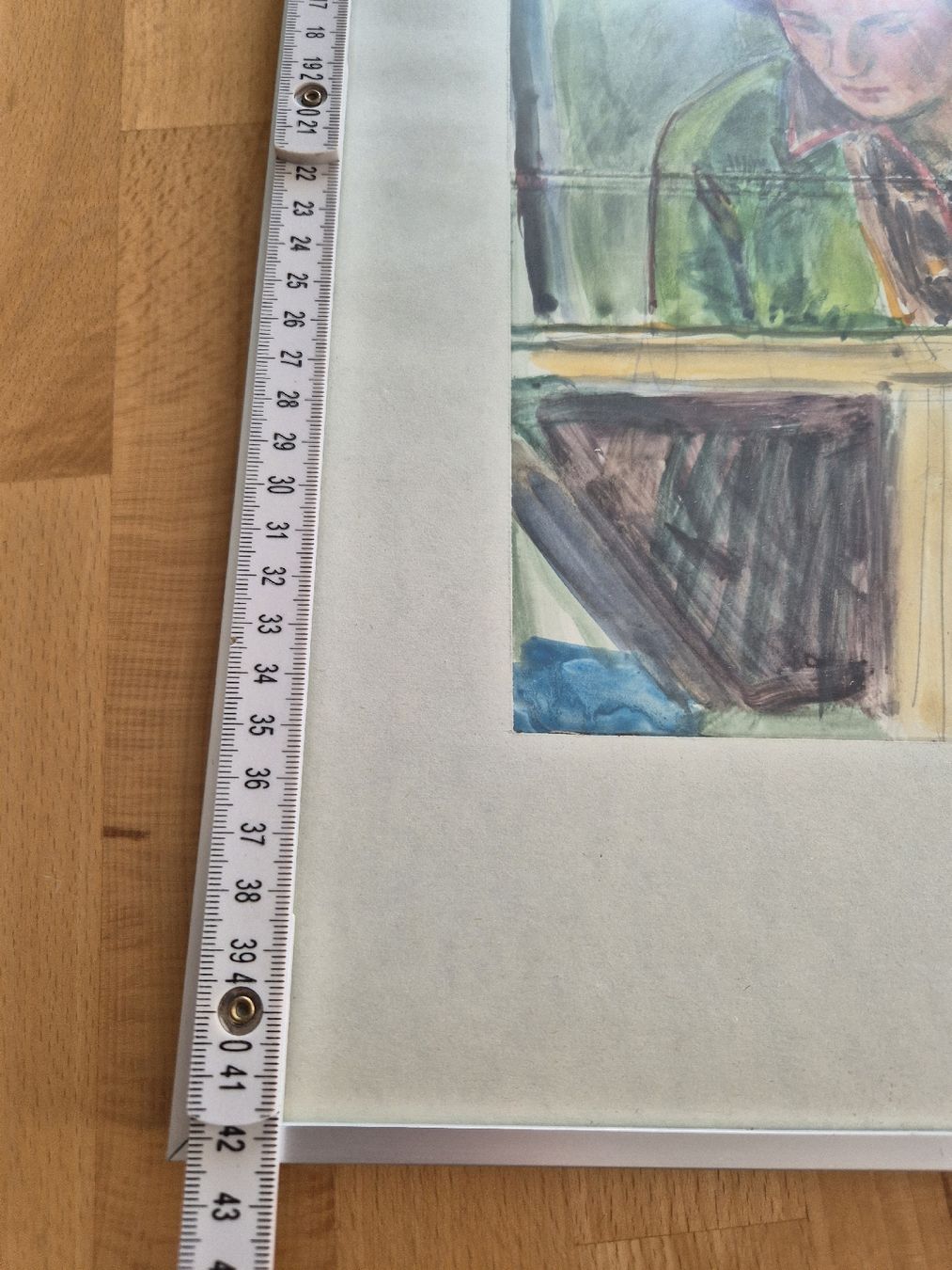 Poster & Bilder: Aquarel O. Braschler, 42cm×29,5cm – Gebraucht aus Vilters von Fleiflomi 2