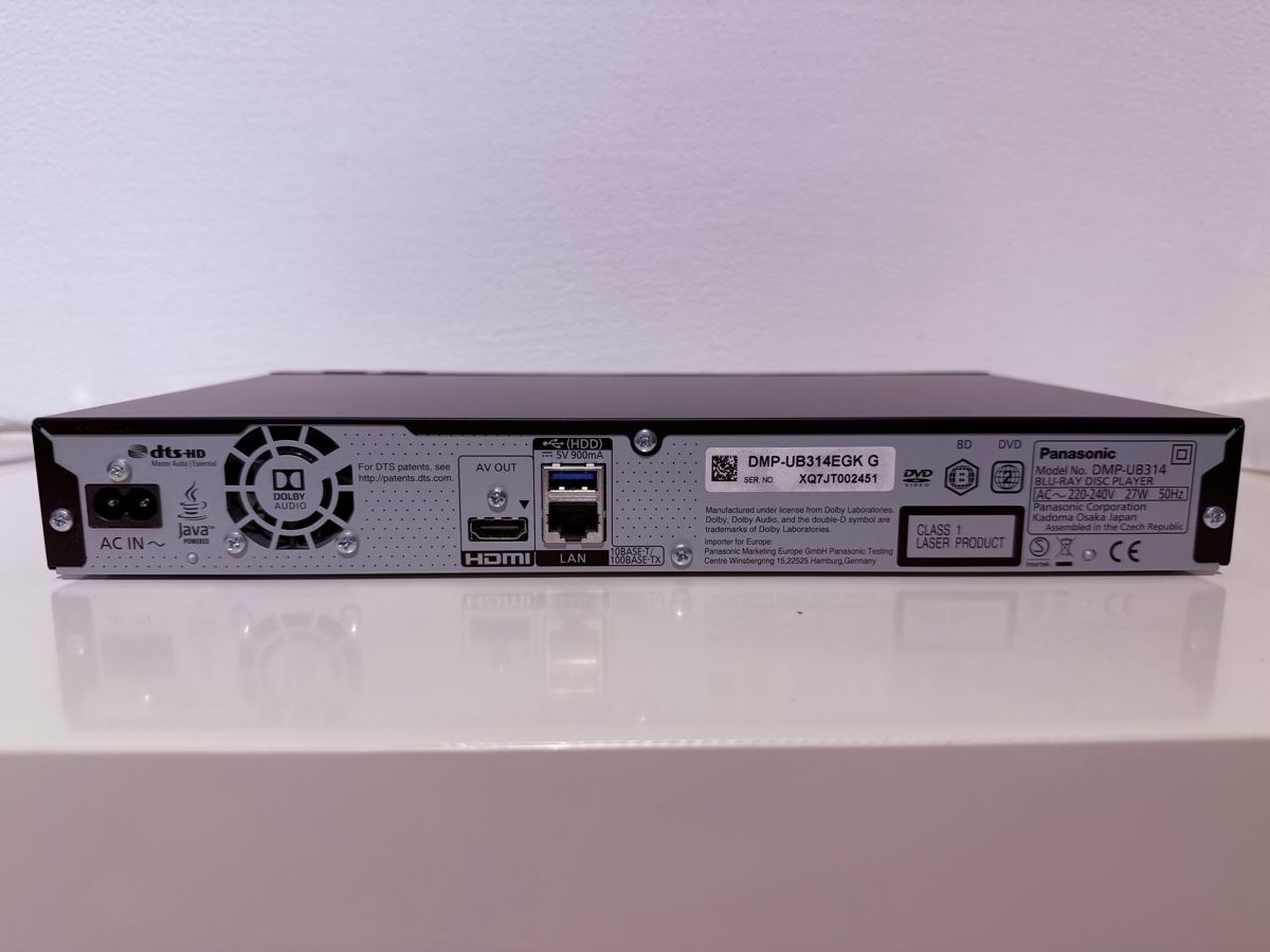 Tutti i DVDs: Panasonic Ultra HD Blu-ray/DVD Player – Usato da Bubikon venduto da Chliini 3