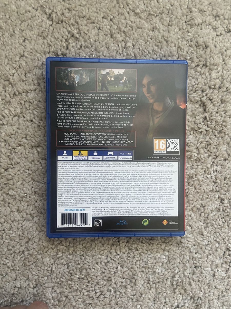 Spiele: PS4 Uncharted The Lost Legacy – Gebraucht aus St.Gallen von Arc9 1