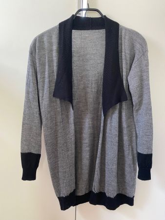 Kookai Jacke grau/schwarz Grösse S