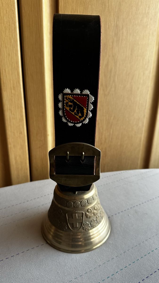 Campanacci mucche: Alb Gusset Uetendorf Glocke – Usato da Bannwil venduto da lk05