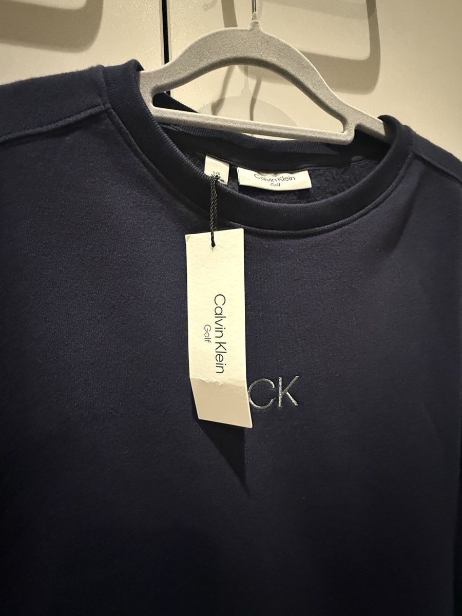 Calvin Klein Maglioni & Felpe: Calvin Klein Golf Pullover, Navy, Neu mit Etikett, Gr. L – Nuovo e nell'imballaggio originale da Birmenstorf AG venduto da Arian2007