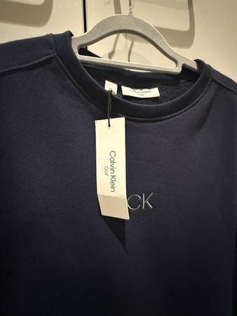 Calvin Klein Golf Pullover, Navy, Neu mit Etikett, Gr. L