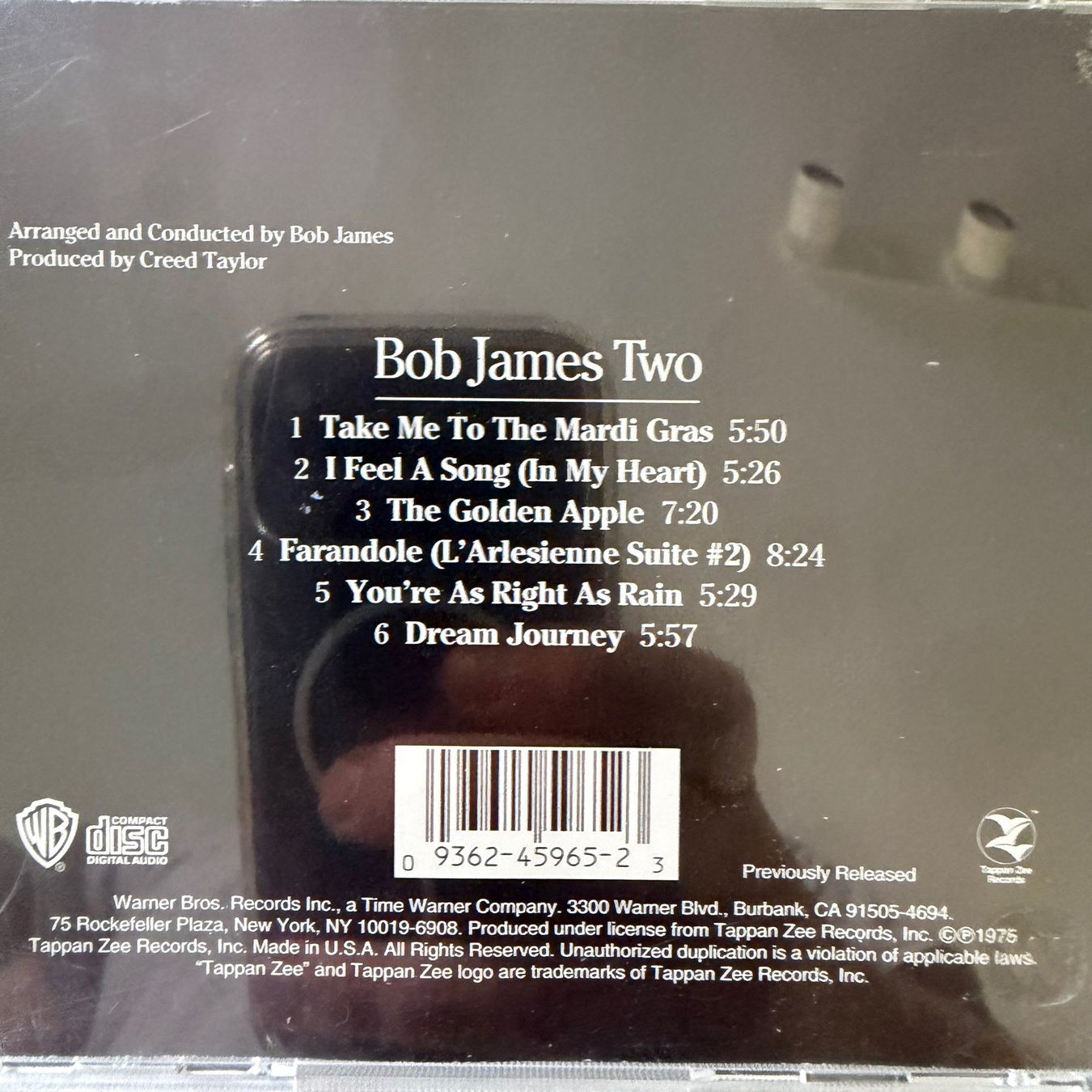 CD: Bob James - Two (CD) – Usato da Zug venduto da Mirare9 1