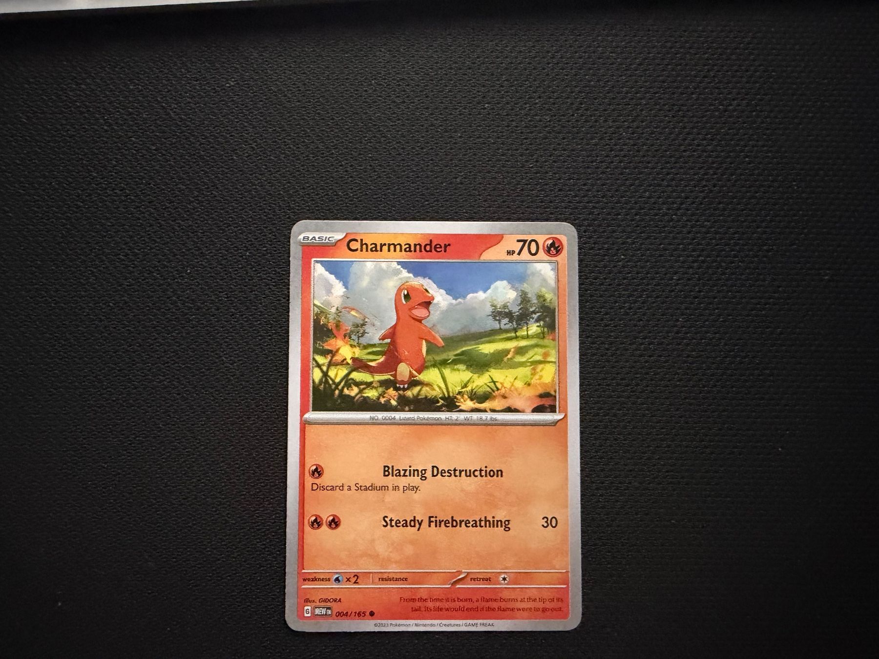 Pokémon Carte collezionabili: Charmander 004/165 – Usato da Zürich venduto da mountainwizard00