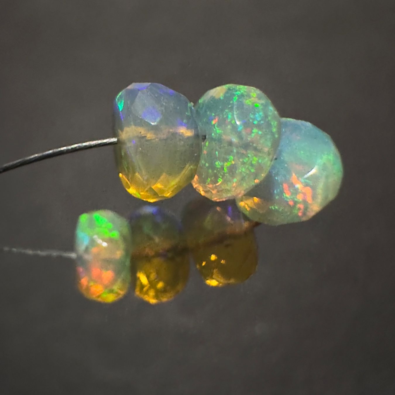 Pietre preziose: 2.75 ct - Natural Ethiopian Opal Beads - 6 Pcs – Nuovo (secondo la descrizione) da Zürich venduto da Yoohooz 4