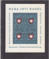 1971 NABA Basel Block aus ABO