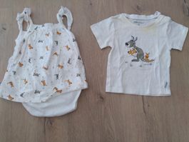 Set! T-shirt und passendes Bodykleid - Grösse 68 
