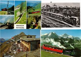 Brienzer Rothorn Bergbahnen Brienz 1x Poststempel 1945