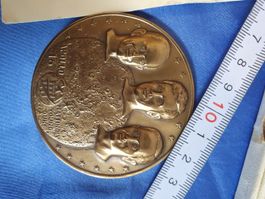 Apollo 16 Gedenkmünze Raumfahrt Bronze Mond
