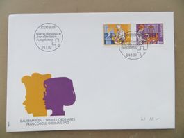 Brief FDC Sondermarken (hohe Werte!) 1992