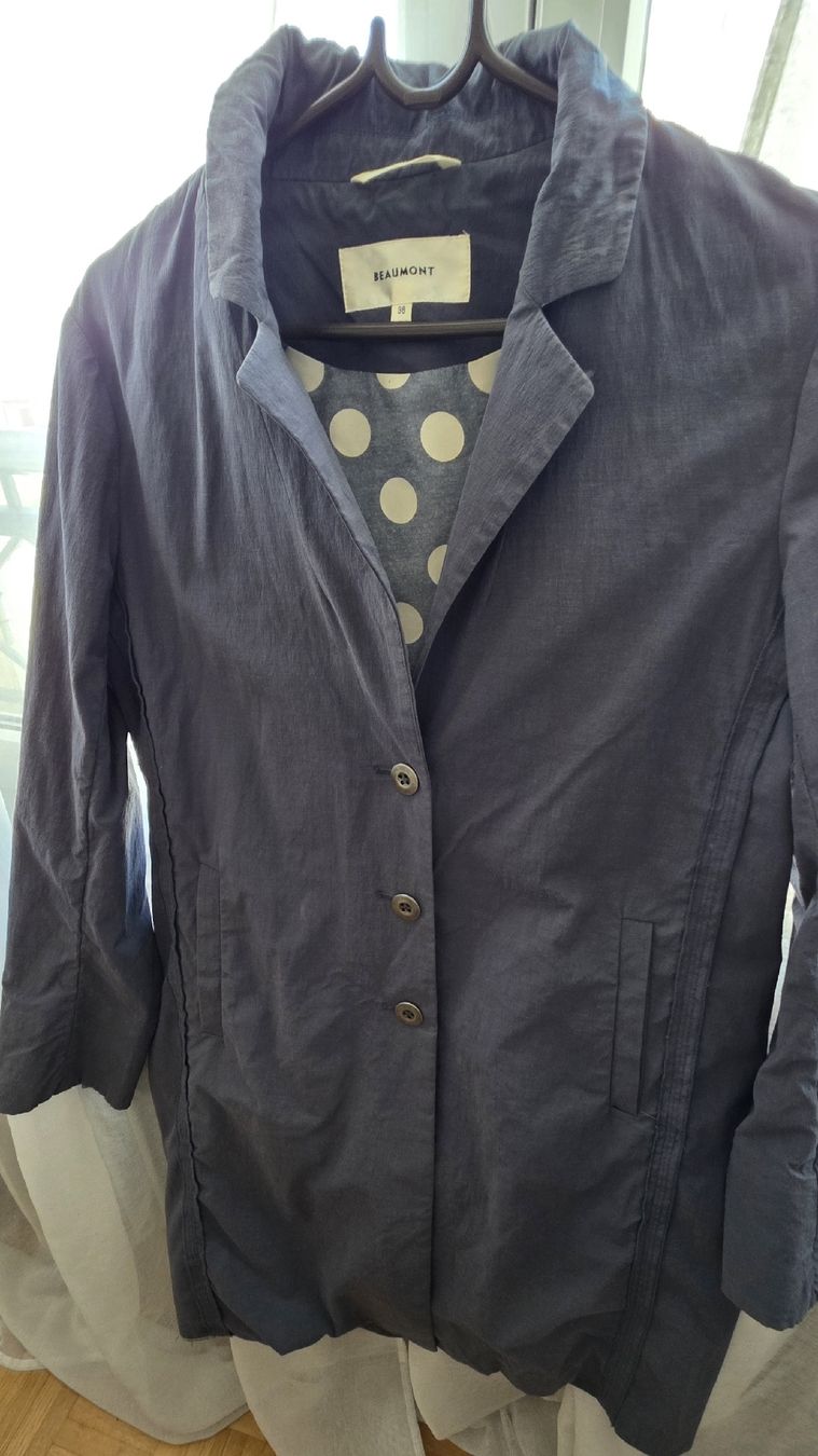 Cappotti: Manteau/ veste bleu Beaumont taille 38 – Usato da Yverdon-les-Bains venduto da van_dq65 4