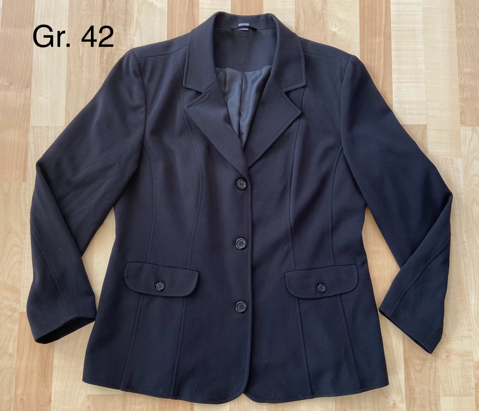 Giacche: Blazer, schwarz, Gr. 42 – Nuovo (secondo la descrizione) da Oeschgen venduto da Gini2006 1