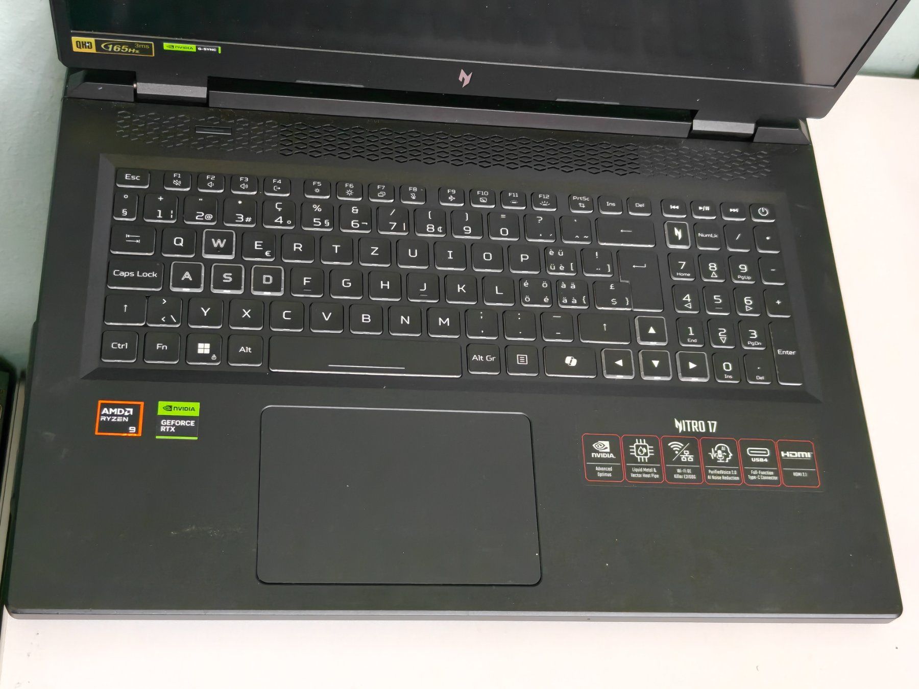 Acer Notebook: Gaming Laptop Acer Nitro 17 Ab 50.Fr – Difettoso da Solothurn venduto da SDGG 1