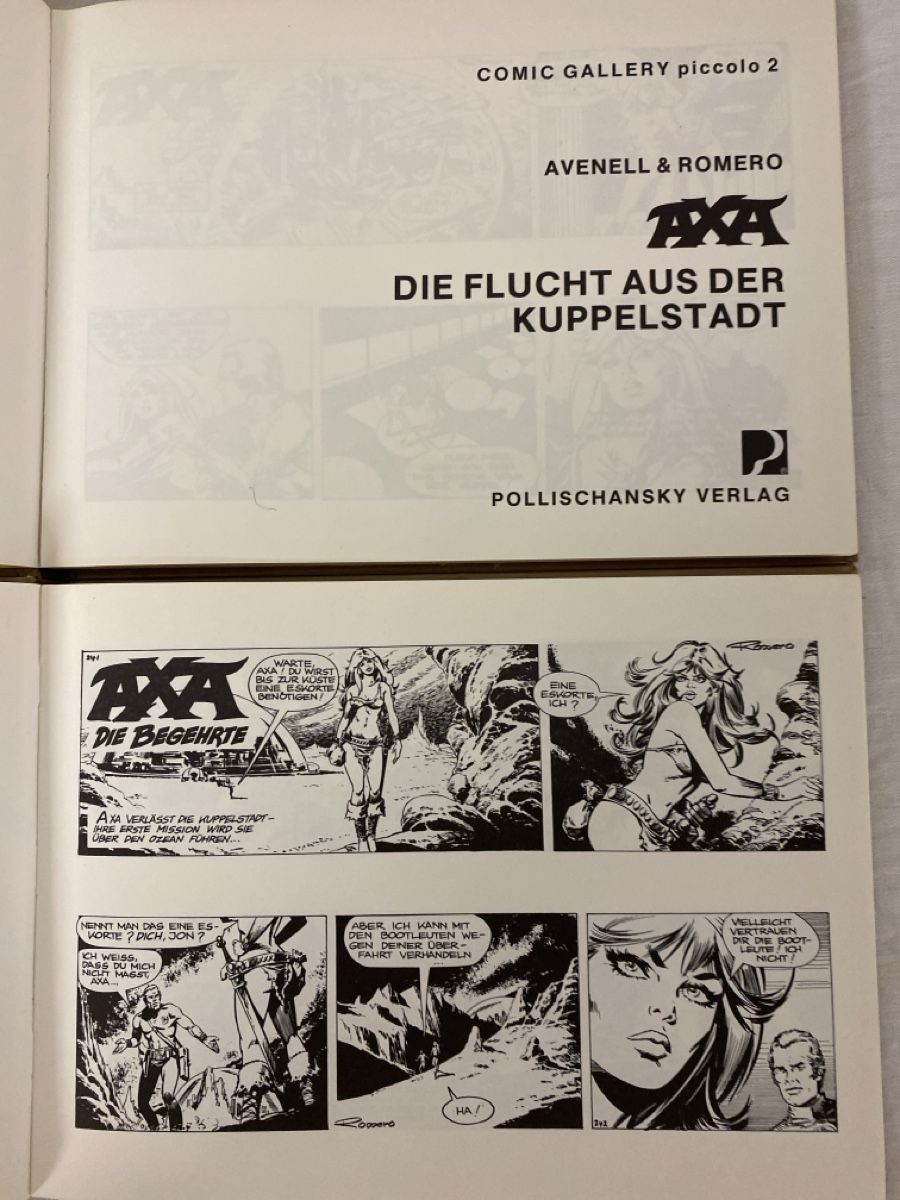 Fumetti: AXA Comic Klassiker: Im Reich der Amazonen & Die Flucht – Usato da sursee venduto da trilli-tralli 4